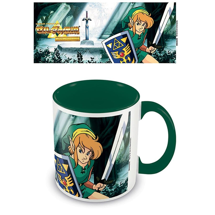 The Legend of Zelda The Lost Woods official mug 11oz/315ml green & white | Pyramid - 1