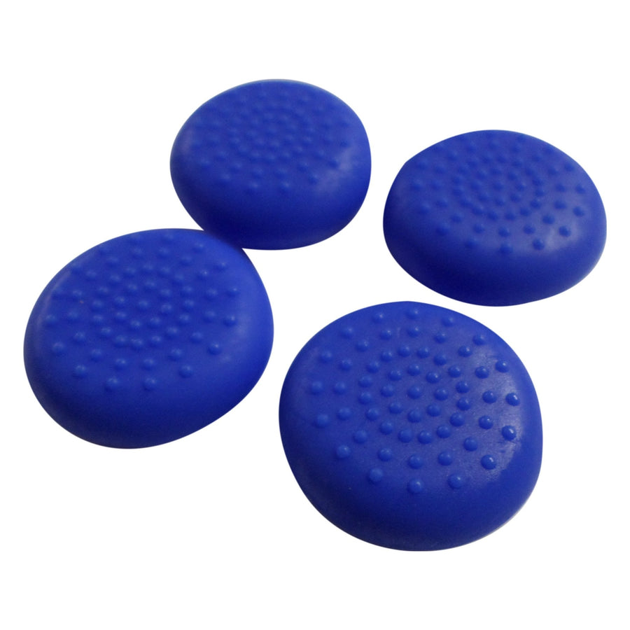 Thumb grip caps for Xbox One TPU thumbstick protective dotted protective analog - 4 pack blue | ZedLabz - 1