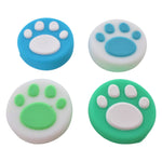 Thumb grip for Switch Lite & Joy - Con Animal Crossing edition paws silicone caps - 4 pack | ZedLabz - 1