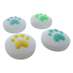 Thumb grips for Nintendo Switch Lite & Joy - Con Animal Crossing style - 4 pack multi colour paws | ZedLabz - 2