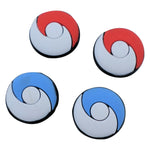 Thumb grips for Nintendo Switch Lite & Switch Joy - Con controllers Pokemon style silicone stick caps | ZedLabz - 4