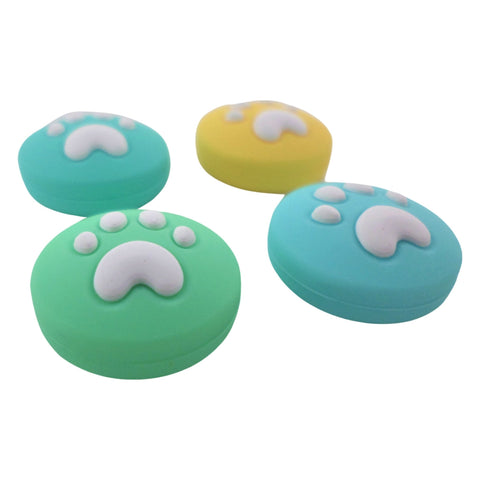 Thumb grips for Nintendo Switch Lite & Switch Joy - Con silicone caps - 4 pack Animal Crossing edition Multi colour | ZedLabz - 2