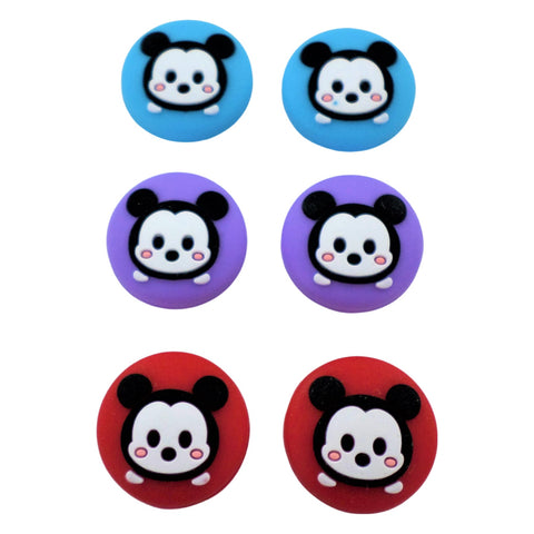 Thumb grips for Nintendo Switch Lite & Switch Joy - Con silicone caps - 6 pack Tsum Tsum edition | ZedLabz - 1