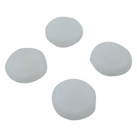 Thumb stick caps for Nintendo Switch Joy - Con controllers silicone rubber - 4 pack White | ZedLabz - 1