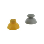 Thumbstick & C - Stick for Nintendo GameCube controller analog (no key hole) - Grey & Yellow | ZedLabz - 1