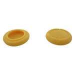 Thumbstick cap for Nintendo Switch Lite & Switch Joy - Con silicone replacement - 2 pack Yellow | ZedLabz - ZedLabz800743