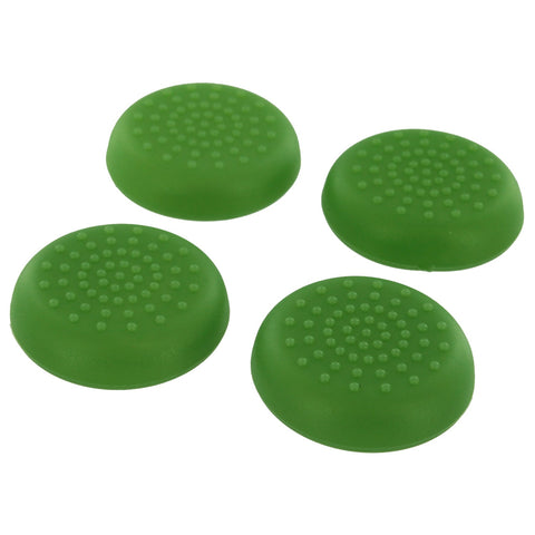 Thumbstick caps for Sony PS4 controller TPU protective analog grips - 4 pack Green | ZedLabz - 2