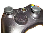 Thumbstick grips for PS3 & Xbox 360 controllers analog concave caps - 4 pack black | ZedLabz - 10