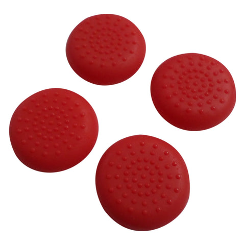 Thumbstick grips for Xbox One Microsoft controller TPU protective analogue dotted caps - 4 pack red | ZedLabz - 1