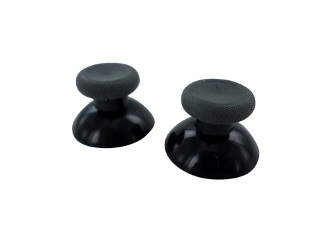 Thumbsticks for Microsoft Xbox One Controller analog concave rubber replacement – 2 pack Black/Grey | ZedLabz - 1