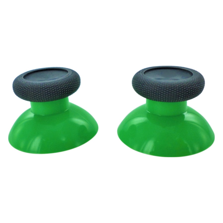 Thumbsticks for Microsoft Xbox One controller OEM concave analog replacement - 2 pack green & grey | ZedLabz - 1