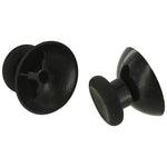 Thumbsticks for Microsoft Xbox One controllers OEM analog concave sticks replacement - 2 pack black | ZedLabz - 2