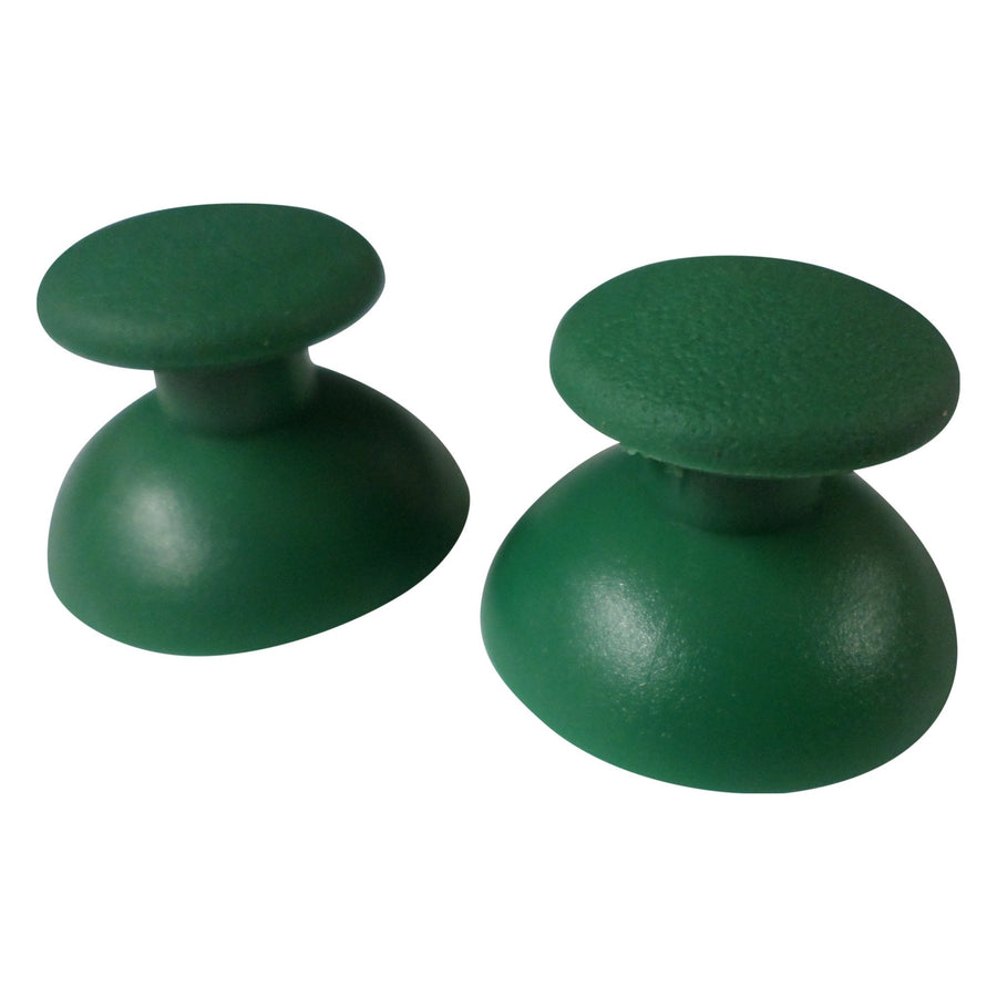 Thumbsticks for Sony PS3 controllers analog rubber convex replacement - 2 pack forest green | ZedLabz - 1