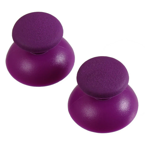 Thumbsticks for Sony PS3 controllers analog rubber convex replacement - 2 pack purple | ZedLabz - 1