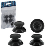 Thumbsticks for Sony PS4 controllers analog rubber stick grip - 4 pack black | ZedLabz - 3