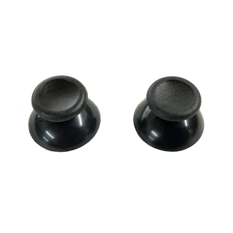 Thumbsticks for Xbox 360 S controller concave raised edge analog replacement – 2 pack black | ZedLabz - 1