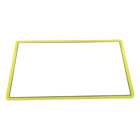 Top screen lens for Nintendo 3DS XL & New 3DS XL console plastic upper cover replacement - Yellow | ZedLabz - 2