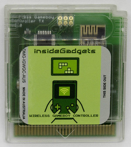 Transmitter cartridge for Gameboy wireless game controller (GB Type) compatible with all Game Boy models | insideGadgets - 1