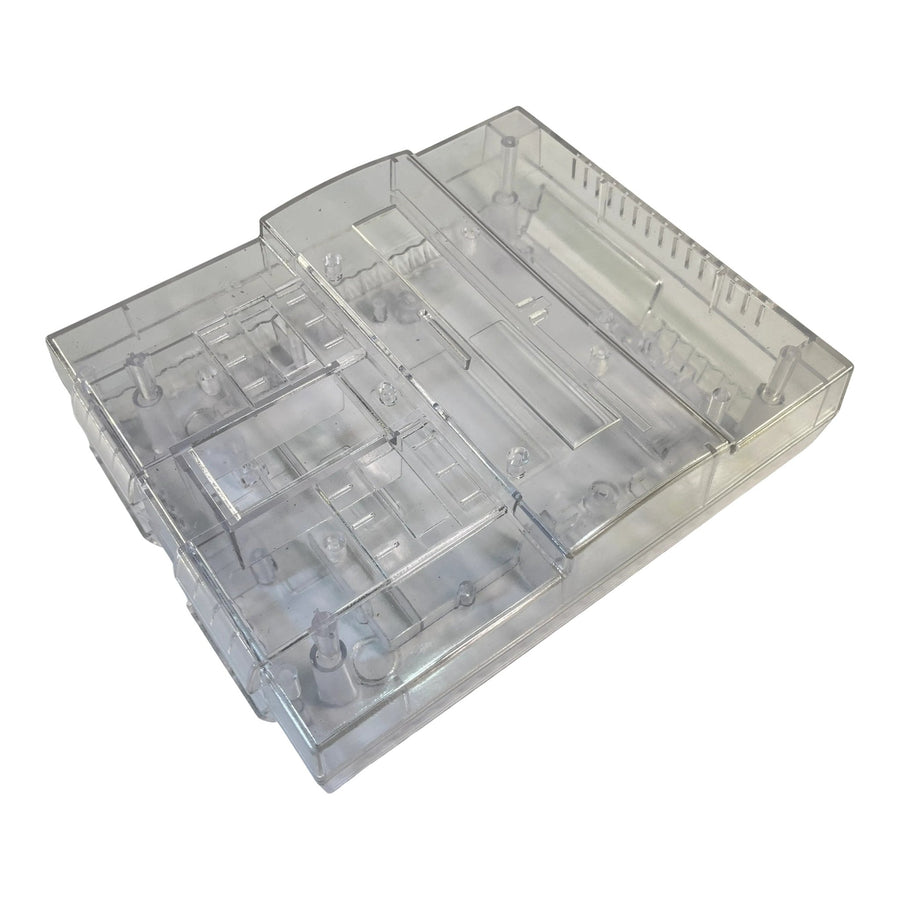 Transparent shell for SNES Super Nintendo NTSC (North America NA) console - Clear | Retro Game Restore - 1