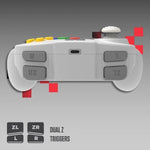 Tribute 64 2.4Ghz wireless N64 mini controller for N64, Switch, PC, Mac and Other USB Devices V2 - Clear orange Hawk editon | Retro - Bit - 11