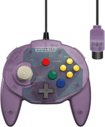 Tribute 64 Wired mini N64 controller pad for Nintendo 64 [N64] - 10ft (3 meters) Atomic Purple | Retro - Bit - 2