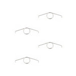 Trigger springs for version 1 (1st gen) / version 2 (2nd gen) Sony PS4 L2 R2 trigger buttons - 4 pack | ZedLabz - 1