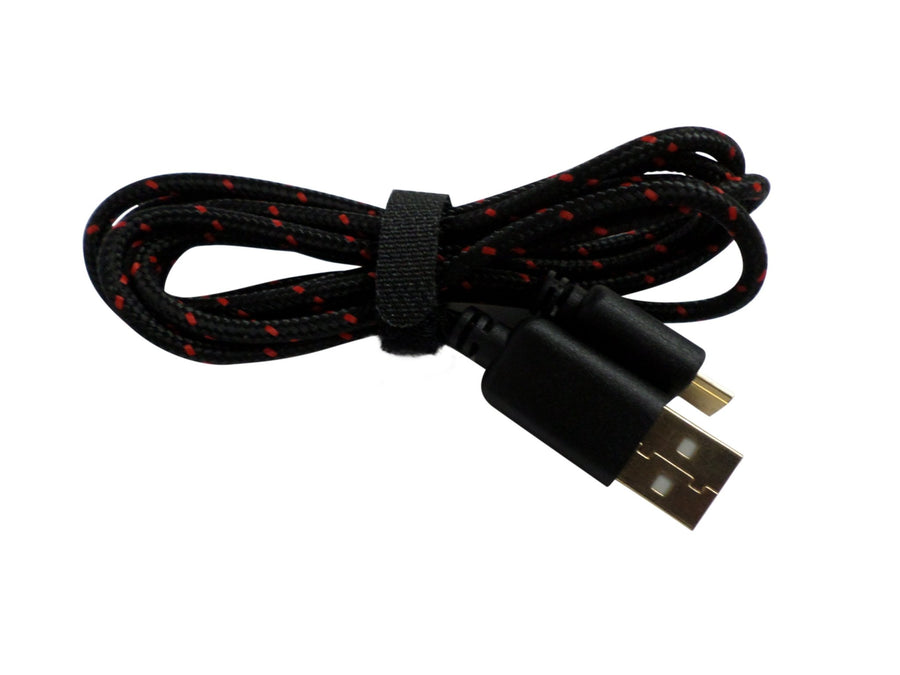 USB cable for PS Vita Micro 1.2M lead KeKe - Black & Red | ZedLabz - 1