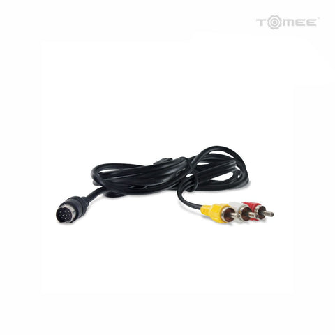 AV cable for Sega Saturn console audio video composite TV hookup lead | Tomee