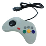 Wired controller for Sega Saturn compatible replacement with 1.8m cord - grey/coloured | ZedLabz - ZedLabz800787