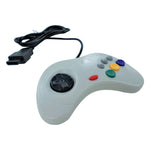 Wired controller for Sega Saturn compatible replacement with 1.8m cord - grey/coloured | ZedLabz - ZedLabz800787