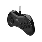 Wired controller pad for Sega Saturn officially licensed - 10ft (3 meters) Black | Retro - Bit - 3