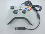 Wired USB Controller for Xbox 360 Slim Compatible Joypad replacement - White | ZedLabz - 2