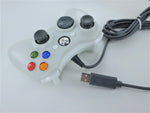 Wired USB Controller for Xbox 360 Slim Compatible Joypad replacement - White | ZedLabz - 4