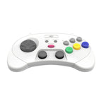 Wireless 2.4G pro controller for Sega Saturn, PC, & Mac officially licensed - White | Retro - Bit - 7