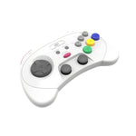 Wireless 2.4G pro controller for Sega Saturn, PC, & Mac officially licensed - White | Retro - Bit - 3