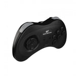 Wireless Controller for Sega Saturn, PC, & Mac 2.4G - Black | Retro - Bit - 3