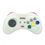 Wireless Controller for Sega Saturn, PC, & Mac 2.4G - White | Retro - Bit - 2