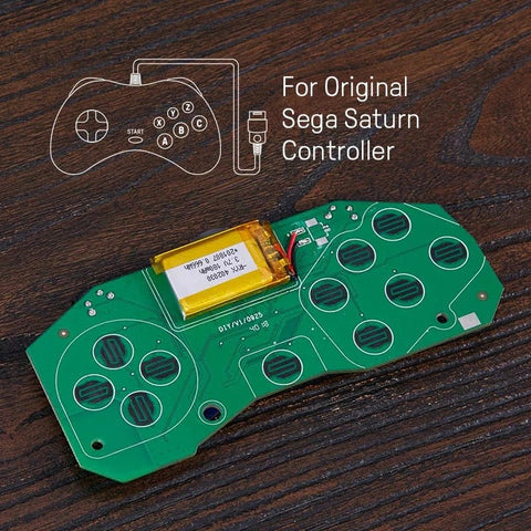 Wireless upgrade mod kit for original Sega Saturn controller | 8Bitdo - 1