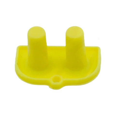 Conductive Silicone Rubber Start/Select Button For Nintendo Game Boy Advance - Pastel Yellow | Retro Modding