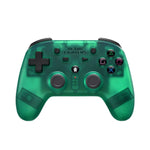 Defender wireless 2.4G controller gamepad for PS1, PS2, PS3, PS Classic, Nintendo Switch & PC - Clear Green | Retro Fighters