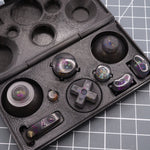 Hand cast custom resin buttons set for Nintendo GameCube - Solar system [NGC] | Lab Fifteen Co