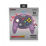 Tribute 64 2.4Ghz wireless N64 mini controller for N64, Switch, PC, Mac and Other USB Devices V2 - Atomic purple | Retro-Bit