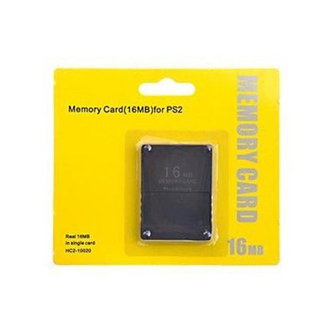 ZedLabz 16MB memory card for Sony PS2, Playstation 2, PS2 Slim retail pack black - 1