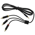 ZedLabz 1.8M composite AV to RCA cable for Microsoft Xbox 360 E 6FT wire - 4