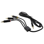 ZedLabz 1.8M composite AV to RCA cable for Microsoft Xbox 360 E 6FT wire - 2