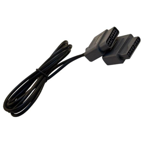 ZedLabz 1.8M extension cable for Nintendo Snes controllers 6FT wire - black - 2