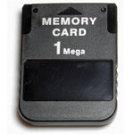 ZedLabz 1MB 15 block memory card for Sony PS1 PSX PlayStation one - PS2 compatible* - black - 5