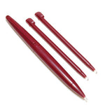 ZedLabz 3 in 1 stylus set for Nintendo DSi XL large & small slot in - red wine - 1