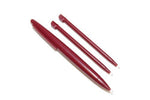 ZedLabz 3 in 1 stylus set for Nintendo DSi XL large & small slot in - red wine - 3