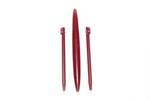 ZedLabz 3 in 1 stylus set for Nintendo DSi XL large & small slot in - red wine - 4